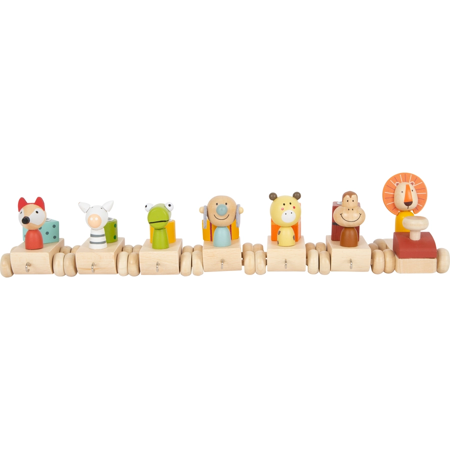 small foot® Geburtstagszug mit Tieren
