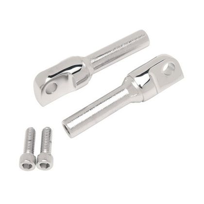 Repose-pieds Drag Specialties - Support pour Repose pieds pilote mâle spécial harley Universel