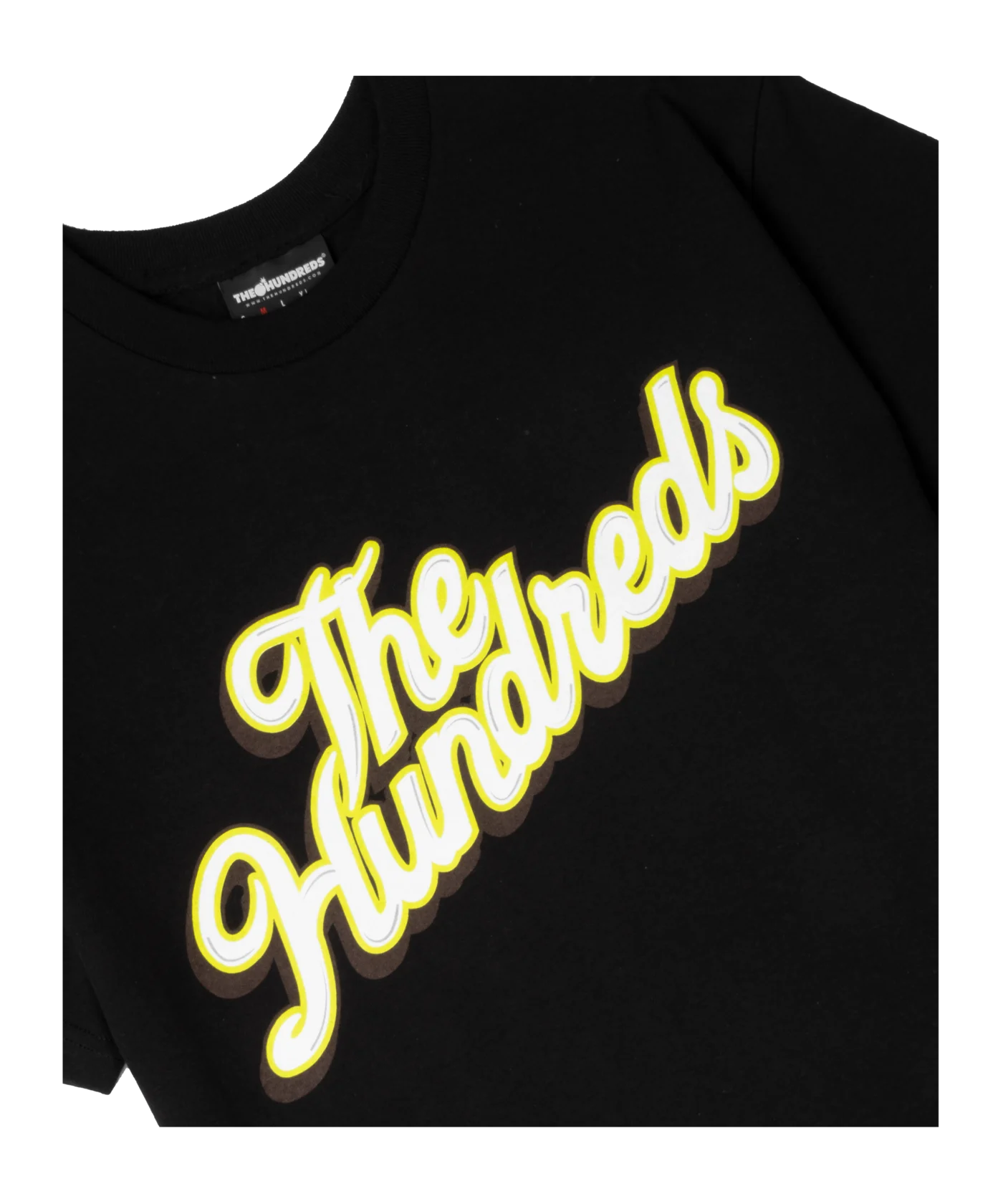 The Hundreds Moon Slant T-Shirt Schwarz