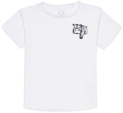 Luca & Lola Ettore T-Shirt 2-pack, White/Black