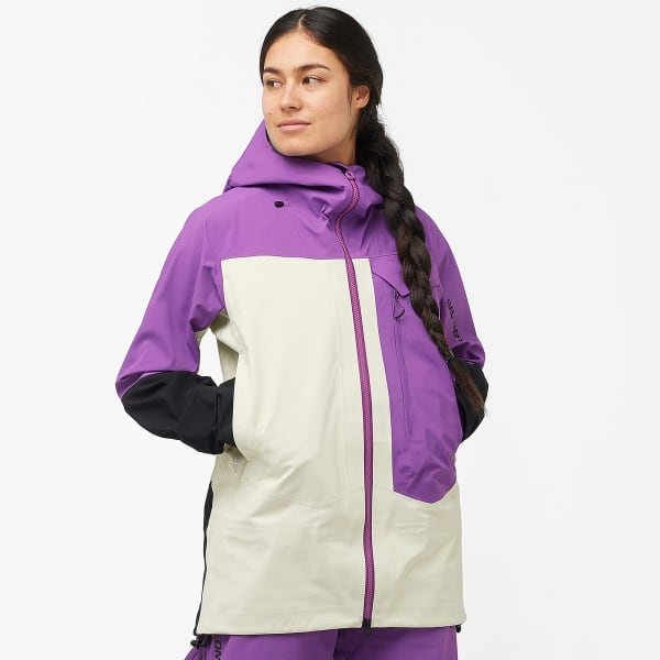 Veste de ski SALOMON MOON PATROL GORE-TEX JKT W ROYAL PURPLE/A