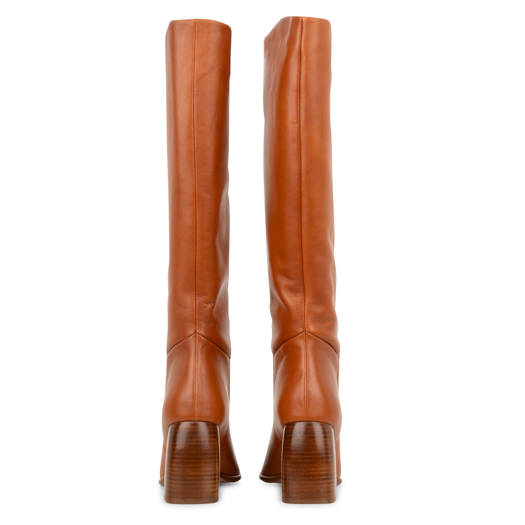 COLUSA - Bottes en cuir| Marron