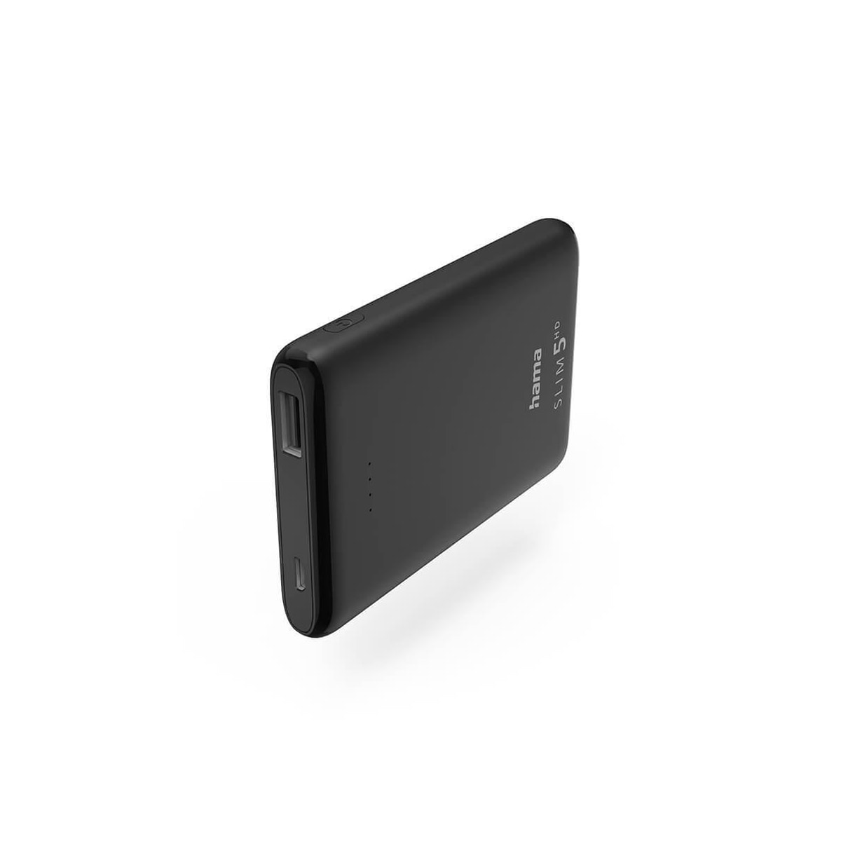 Hama Powerbank Slim 5000mAh Svart