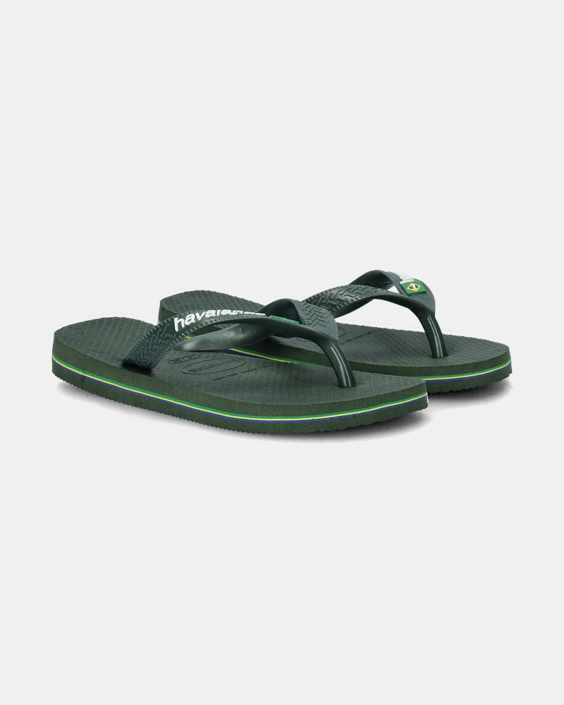 Havaianas Brasil Slippers  - groen