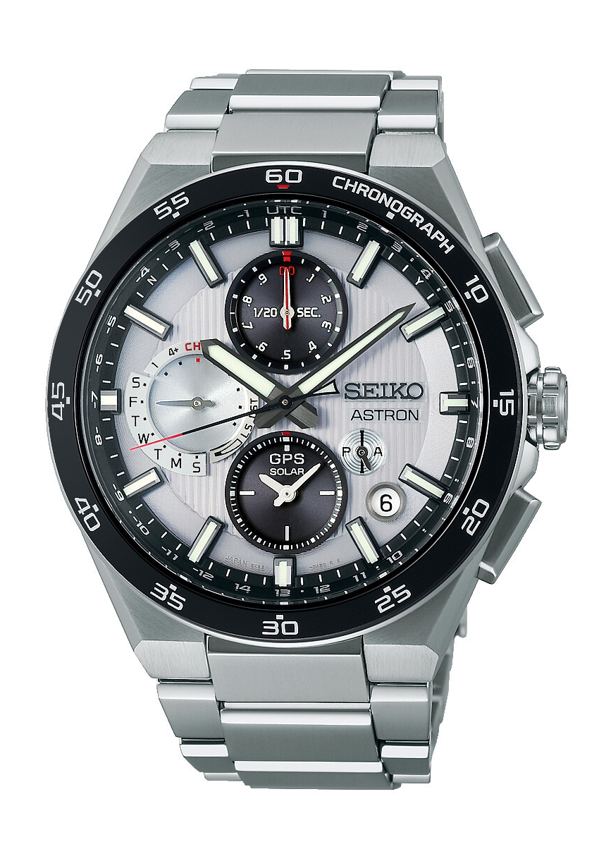 Seiko Astron GPS Solar Dual Time Chronograph SSH153J1