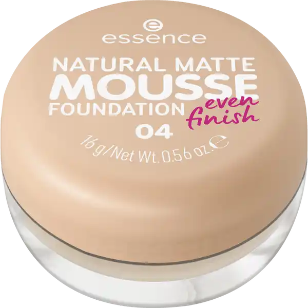 Natural Matte Mousse Foundation 04