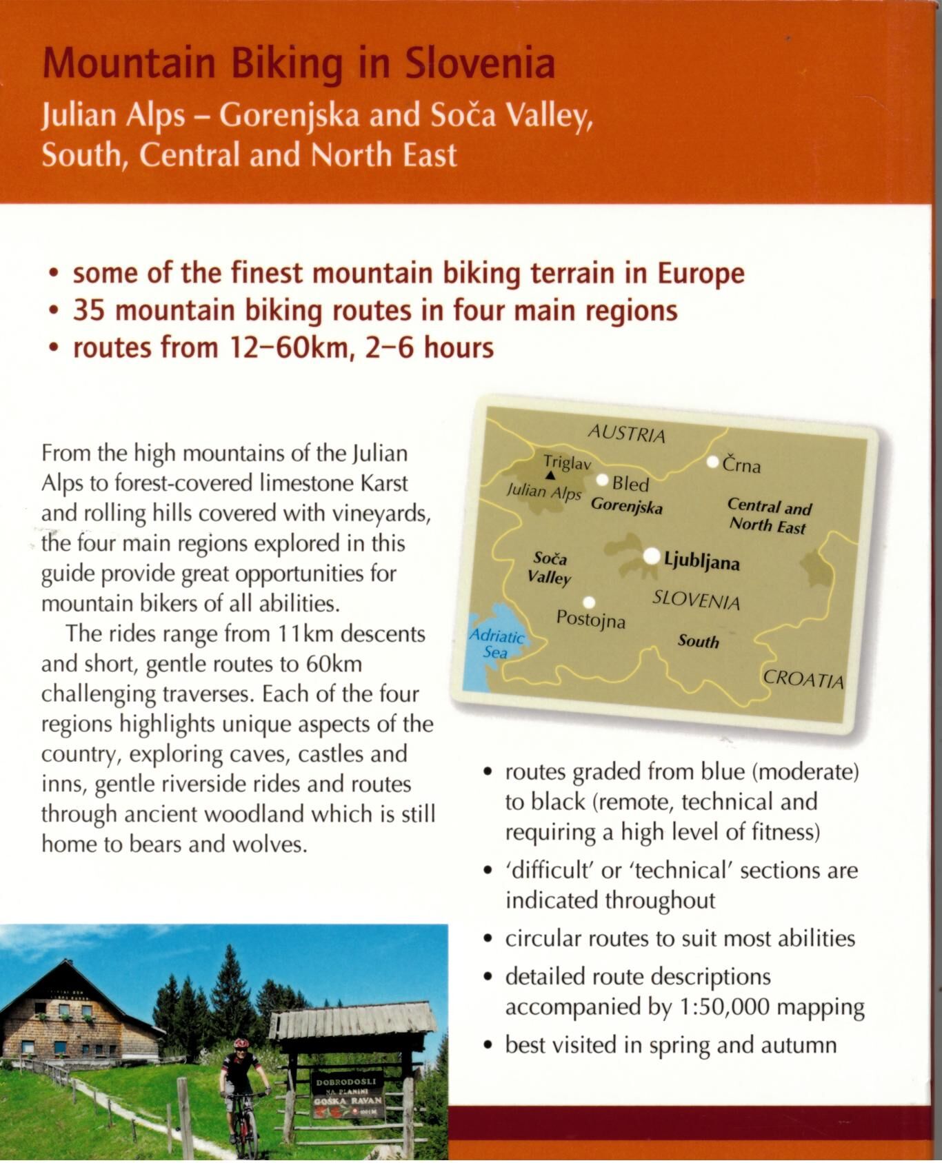 CICERONE - MOUNTAIN BIKING IN SLOVENIA