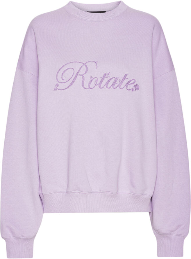 ROTATE Birger Christensen Heavy Sweat Crewneck Orchid petal (purple)