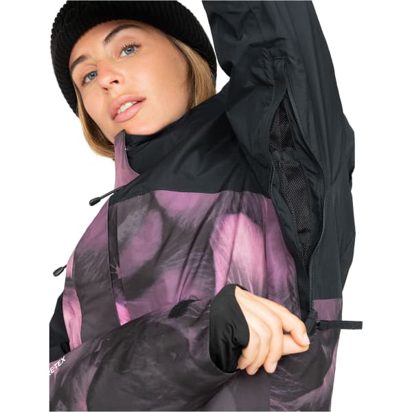 Veste de ski ROXY GORE-TEX GLADE JKT TRUE BLACK PANSY PANSY