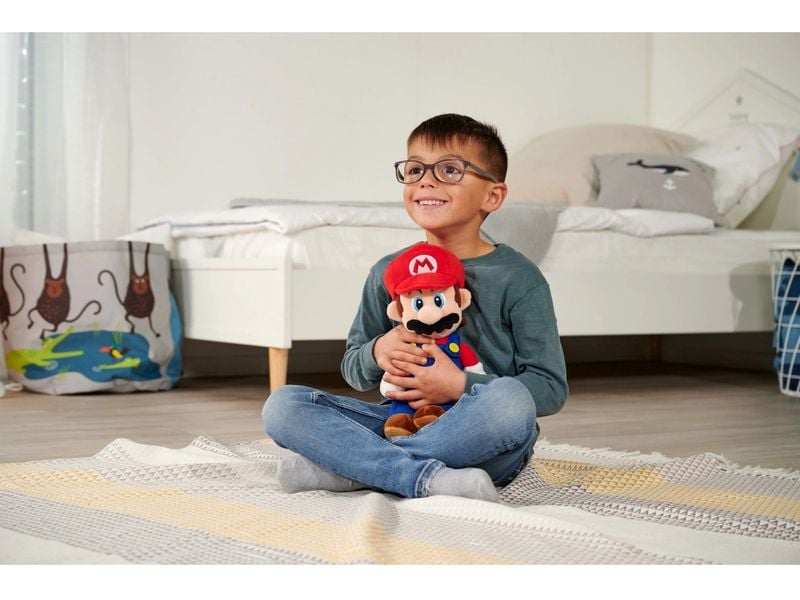 Simba Plüsch SuMa Mario 30 cm Kuschelweiche Nintendo-Plüschfigur
