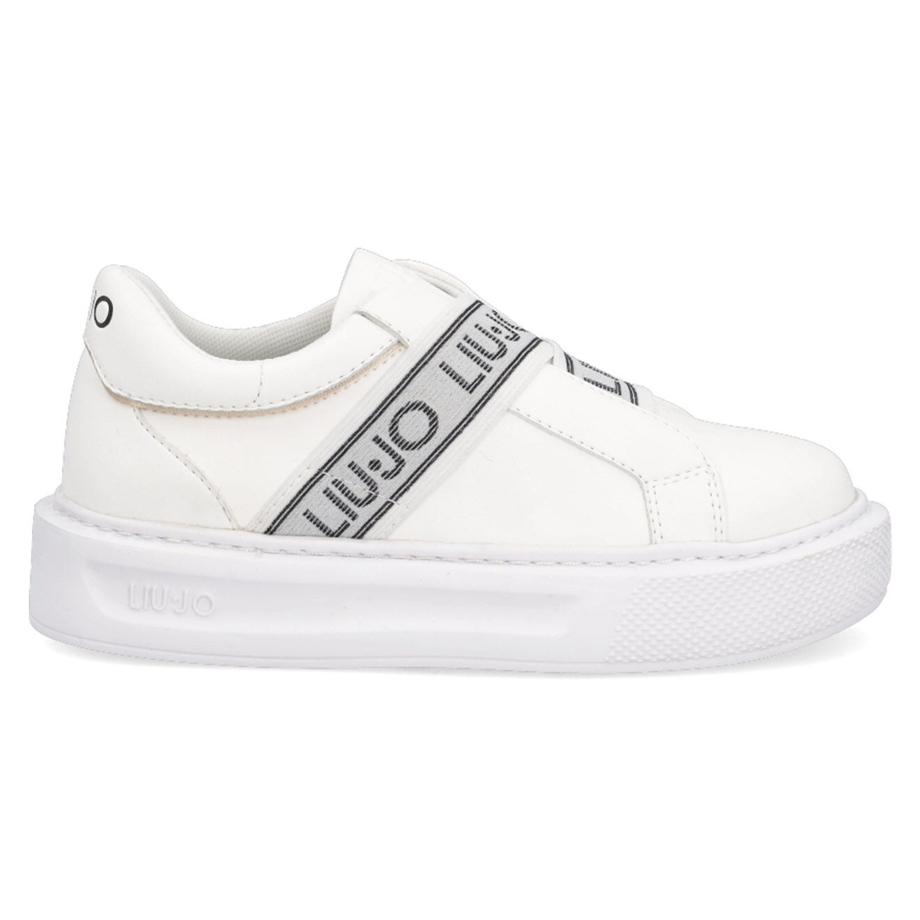 Liu-Jo Sneakers en Cuir Bola blanc/argenté