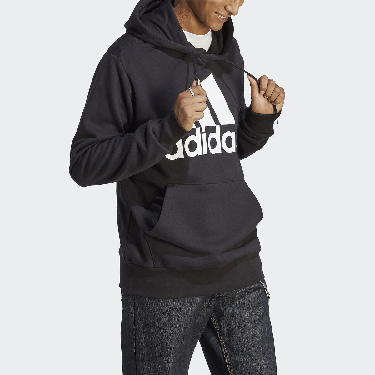ADIDAS ROUPAS ESPORTIVAS<br>Moletom com capuz na cor Molton Essentials