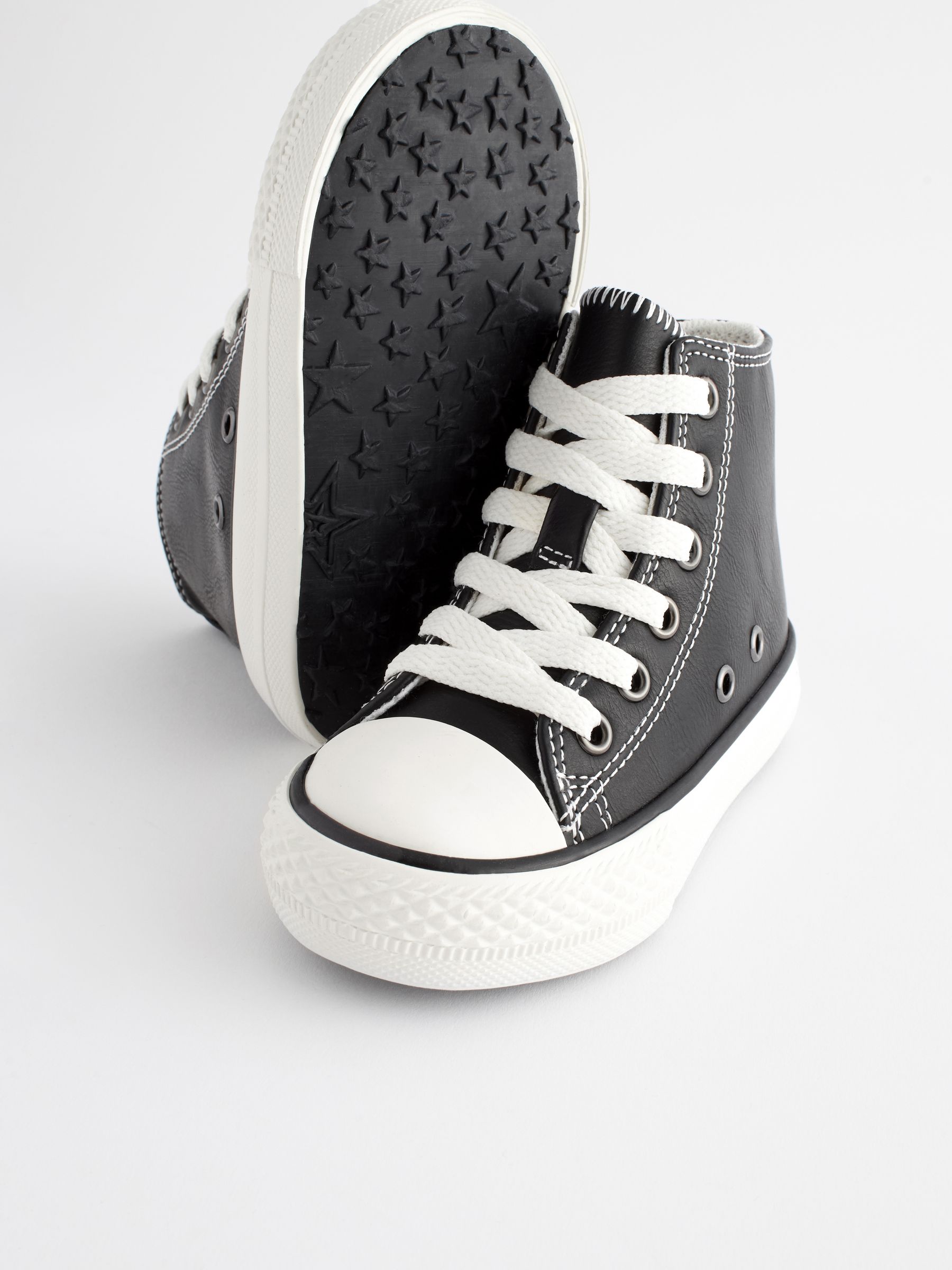 Zwart - Hoge sneakers