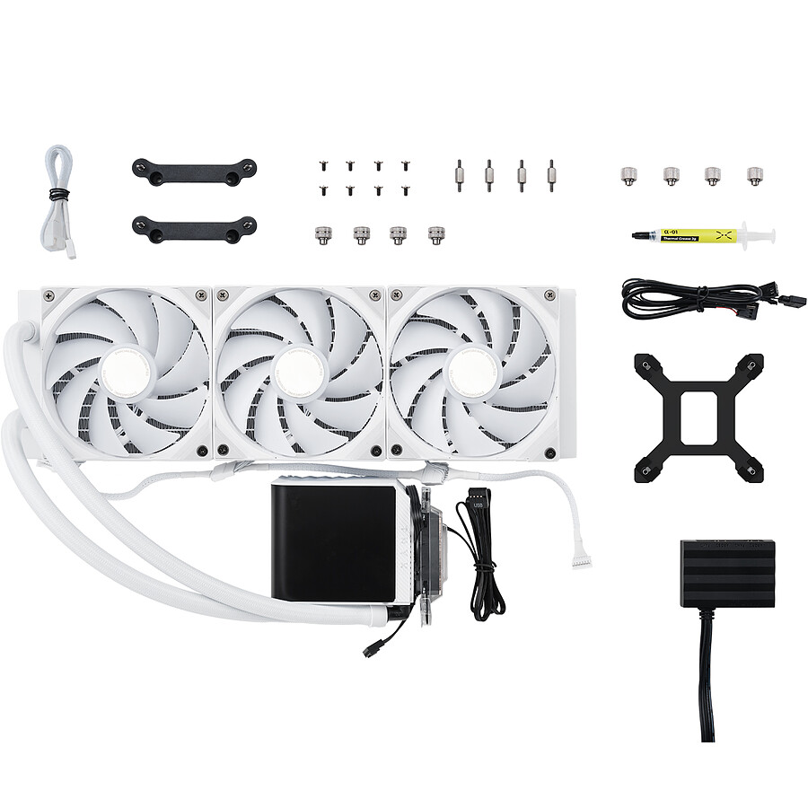 TRYX PANORAMA ARGB 360 - Blanc