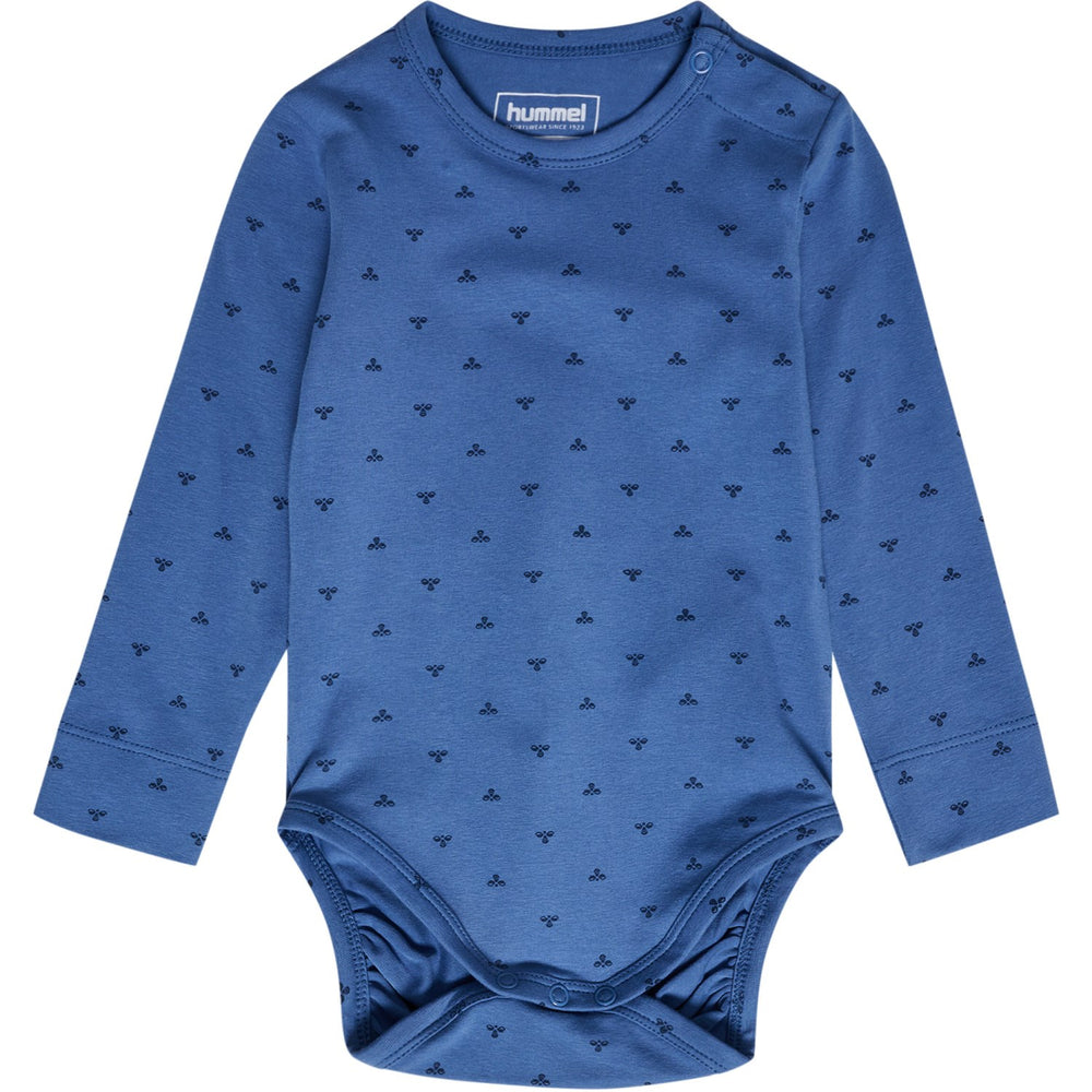 Køb Hummel Dutch Blue Mini Bee Aop Body L/S
