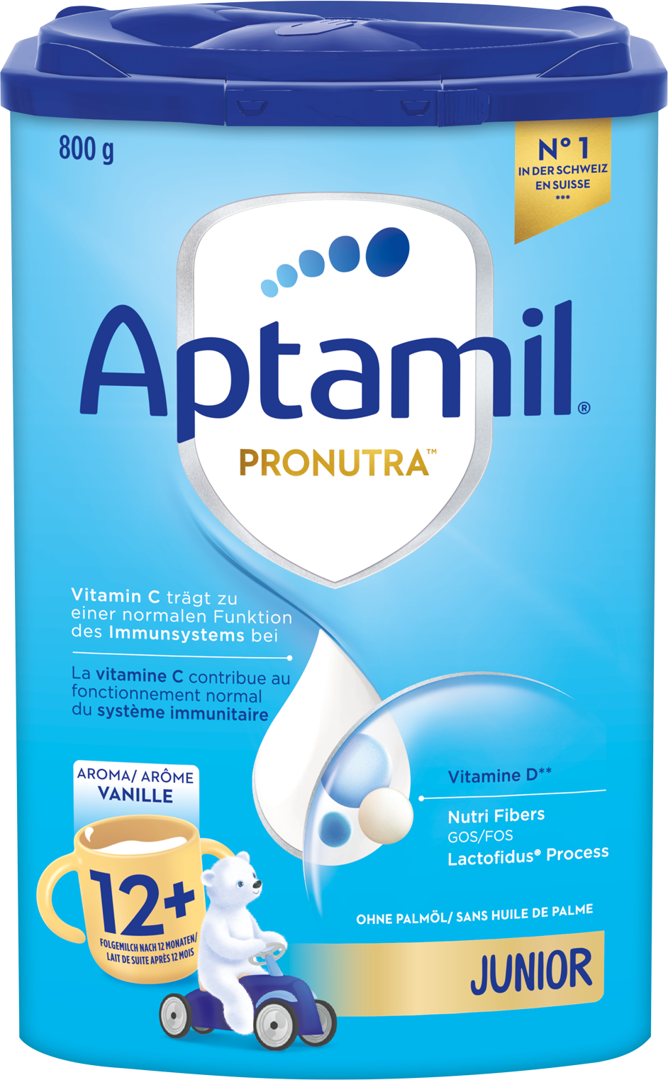 APTAMIL PRONUTRA JUNIOR 12  Plv Vanille Ds 800 g