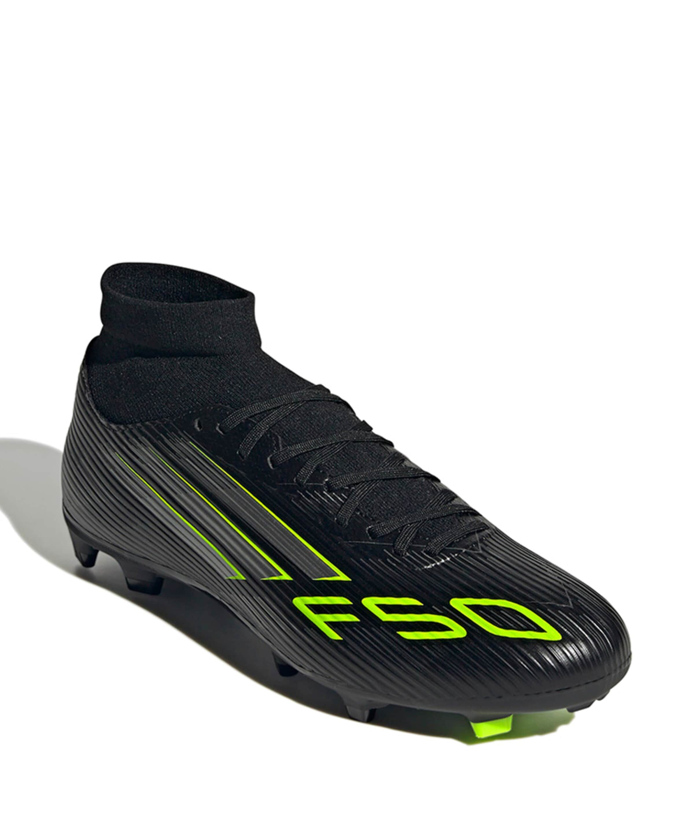 Adidas F50 League Mid Fg/mg heren voetbalschoenen zwart