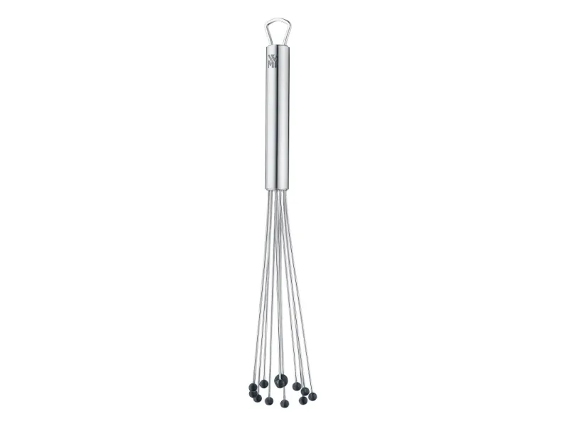WMF 1873006030, Kuglepiskeris, Sort, Rustfrit stål, Silikone, Rustfrit stål, Rustfrit stål, Hængende hul, 260 °C
