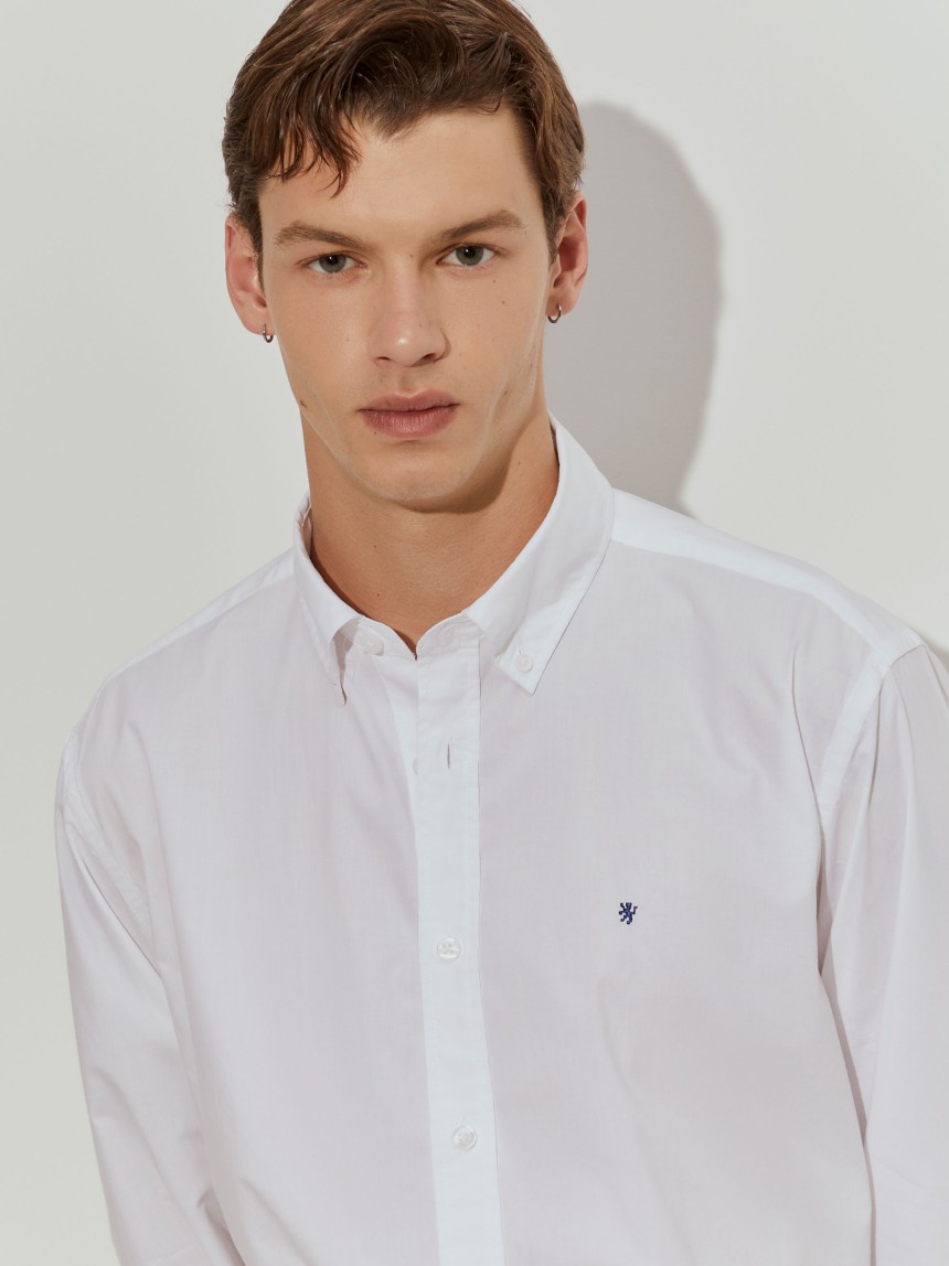 Camisa de algodão regular fit