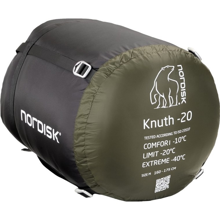 Nordisk Knuth -20° Mummy Sleeping Bag Forest Night Green