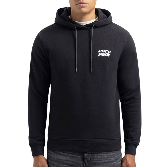 Pure Path Dimensional Script Hoodie Heren