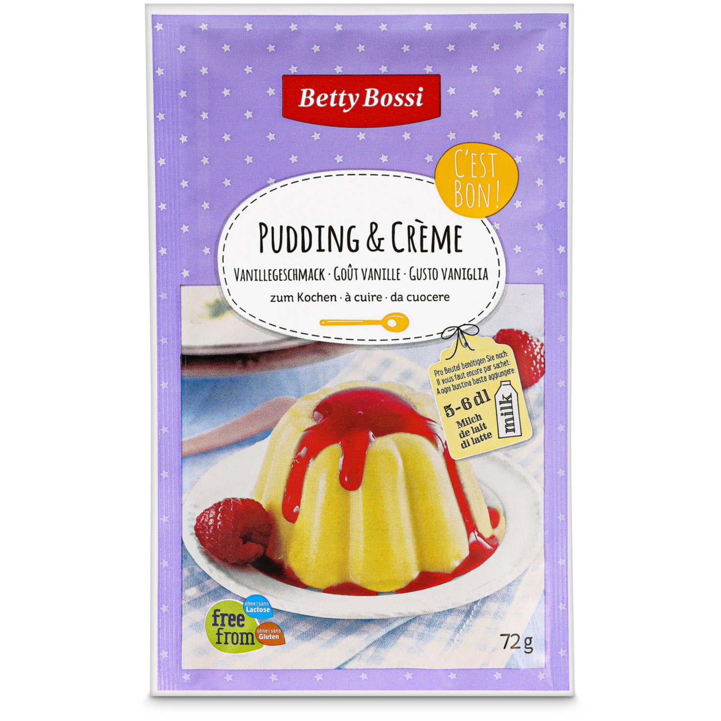 Betty Bossi Pudding Vanille