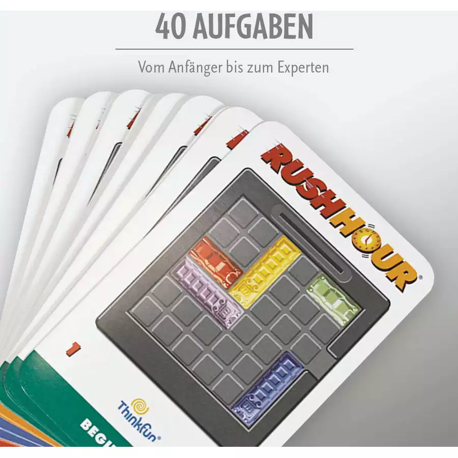 Thinkfun Rush Hour - Das geniale Stauspiel bunt