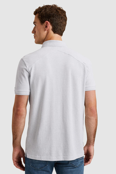 Cast Iron witte heren polo