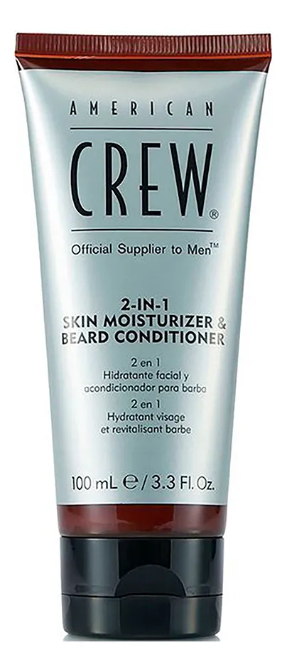 American Crew 2 in 1 Skin Moisturizer and Beard Conditioner - 100 ml.