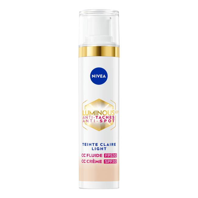 Nivea Cellular Luminous630 CC Fluid SPF30 Light 40 ML