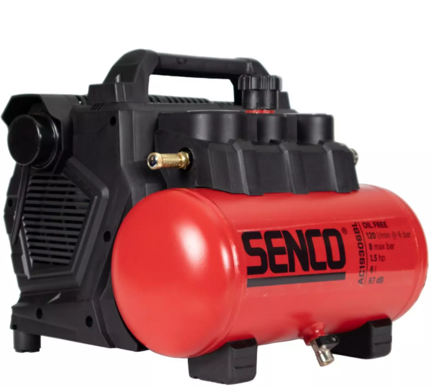 Senco AFN0036EU Compressor - 6L - 8bar