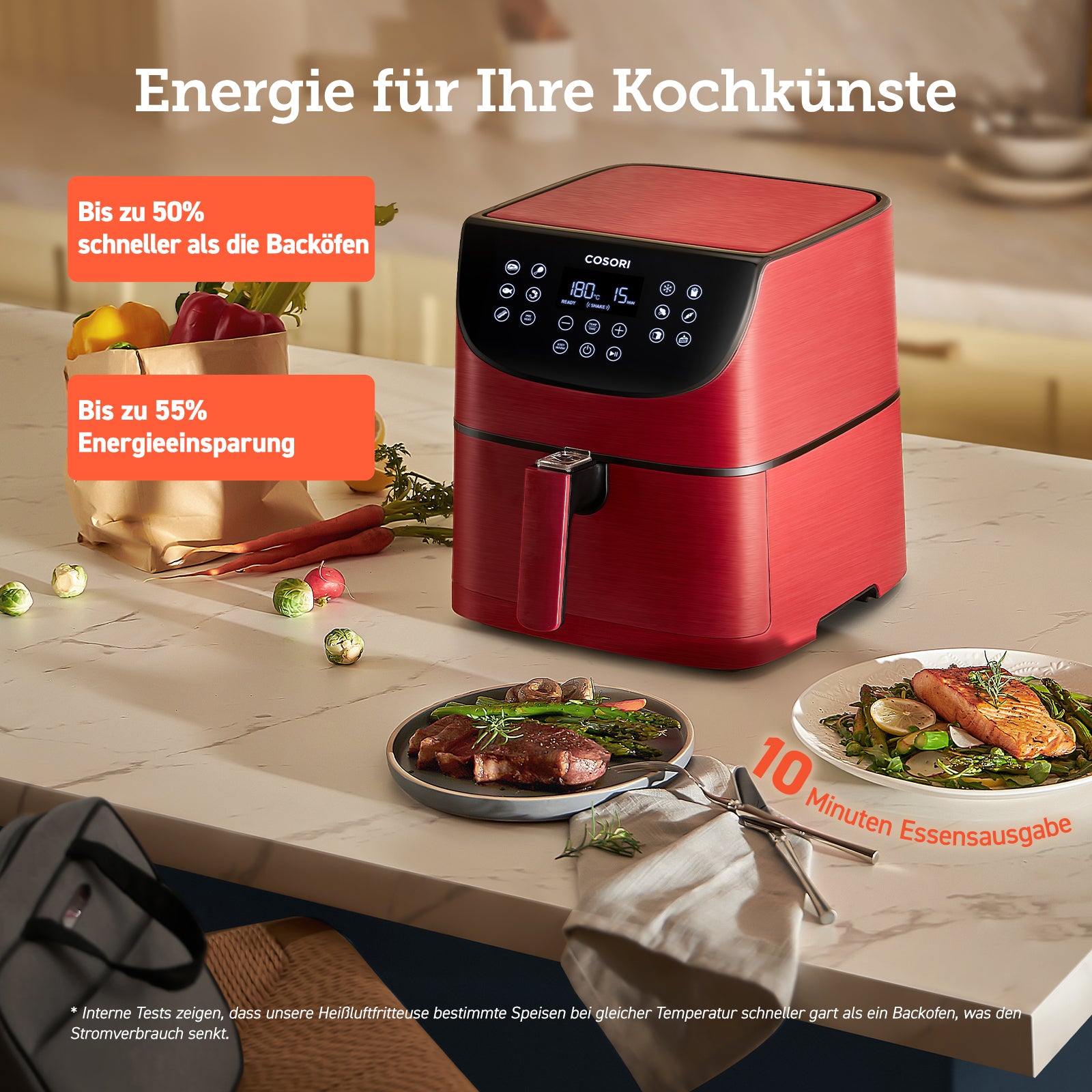 COSORI 5,5-Liter Heißluftfritteuse