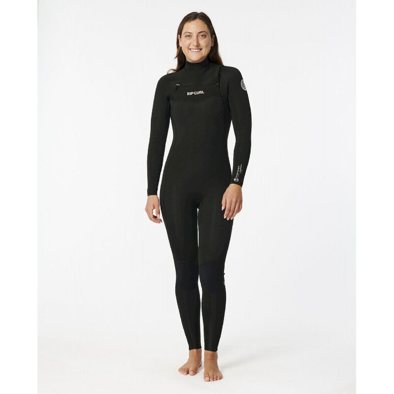 Women Dawn Patrol Perf 3/2 mm Chest Zip Wetsuit - Combinaison de surf femme
