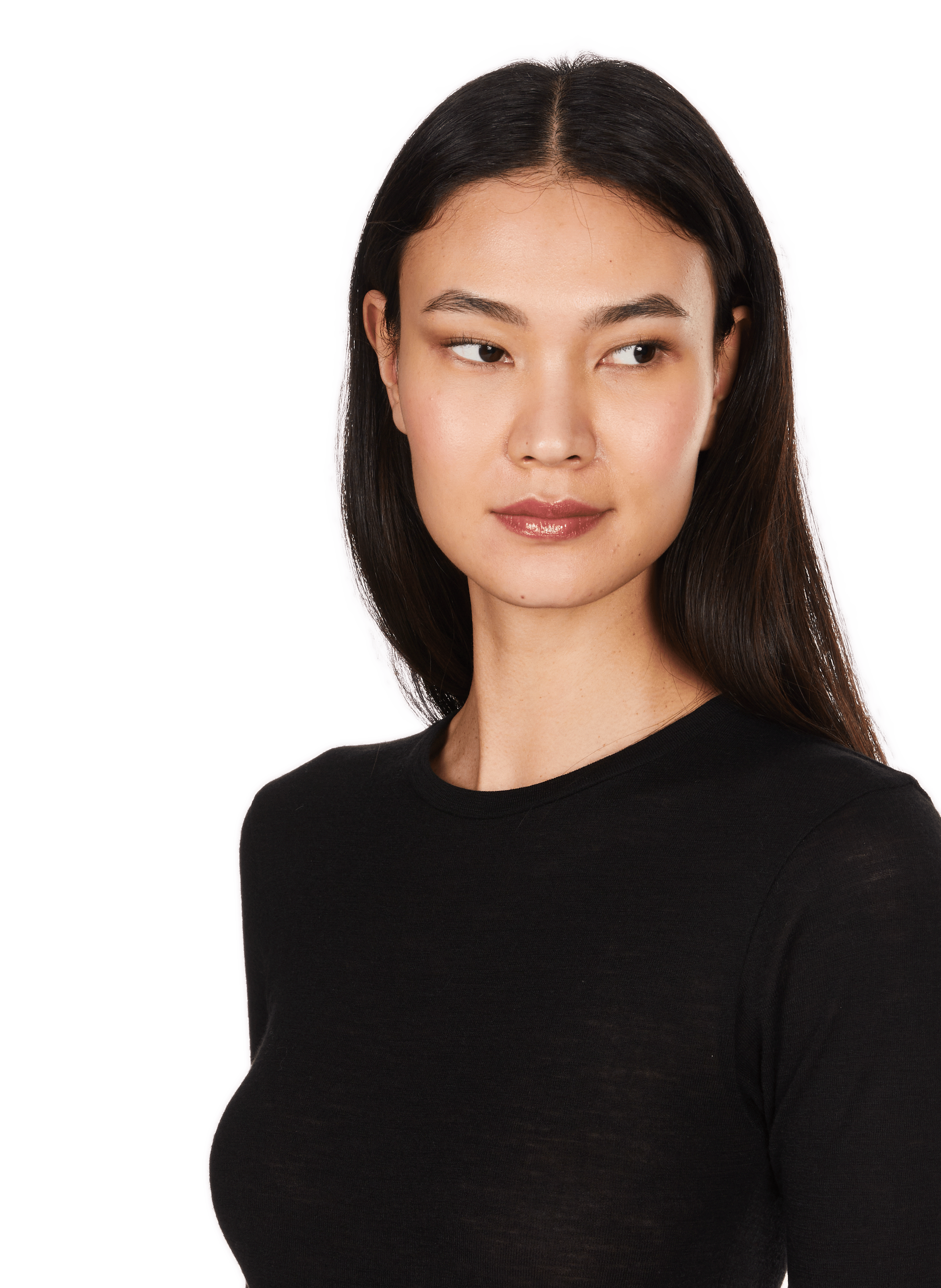 UCOS - Tee-shirt manches courtes en laine| Noir