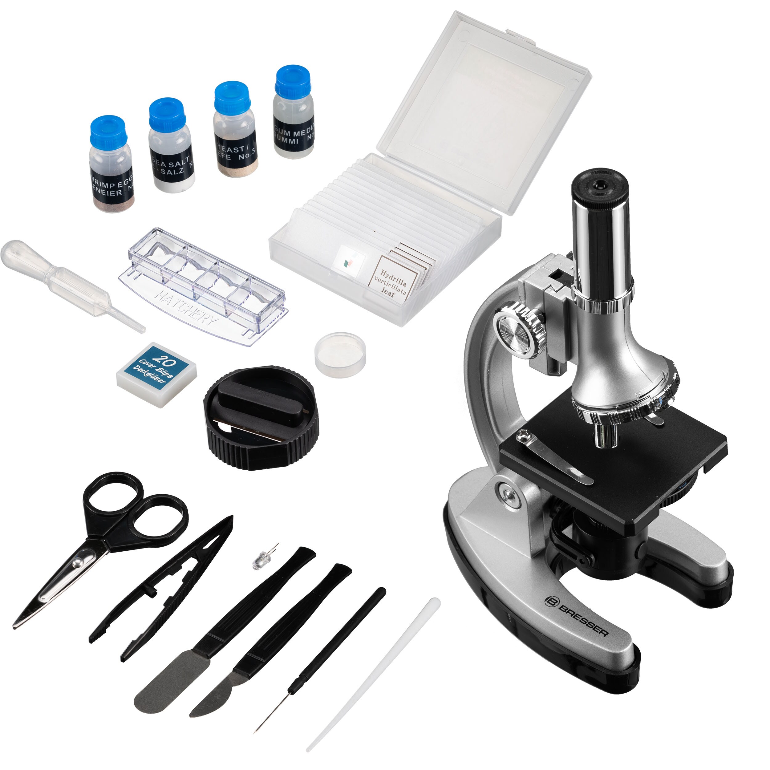BRESSER JUNIOR Biotar 300x-1200x Set Mikroskop (ohne Koffer)