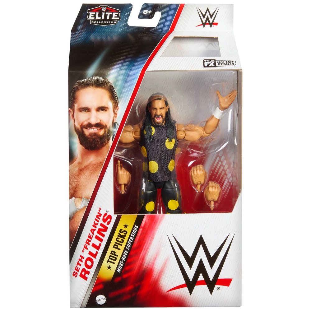 WWE Elite Top Picks Seth Rollins Actionfigur