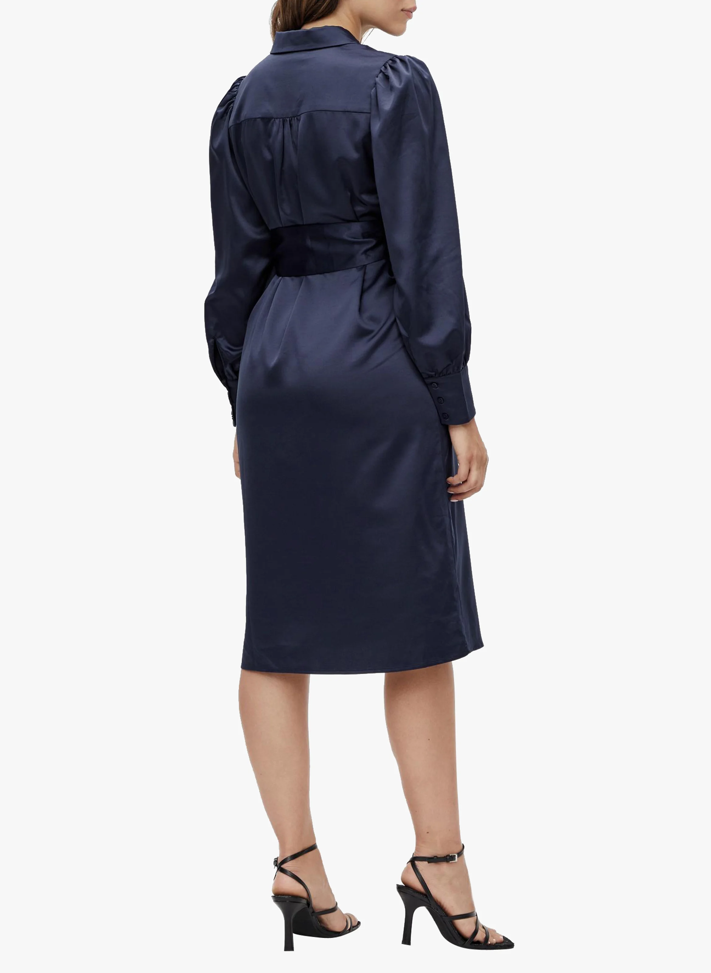 Robe chemise de grossesse 2 en 1 | Bleu