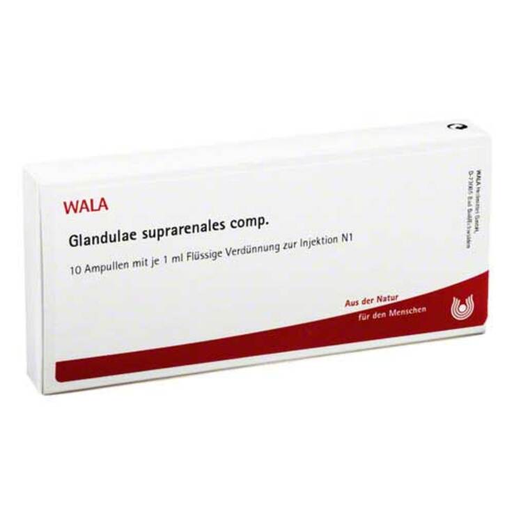 Glandulae suprarenalis comp. Ampullen, 10X1 ml