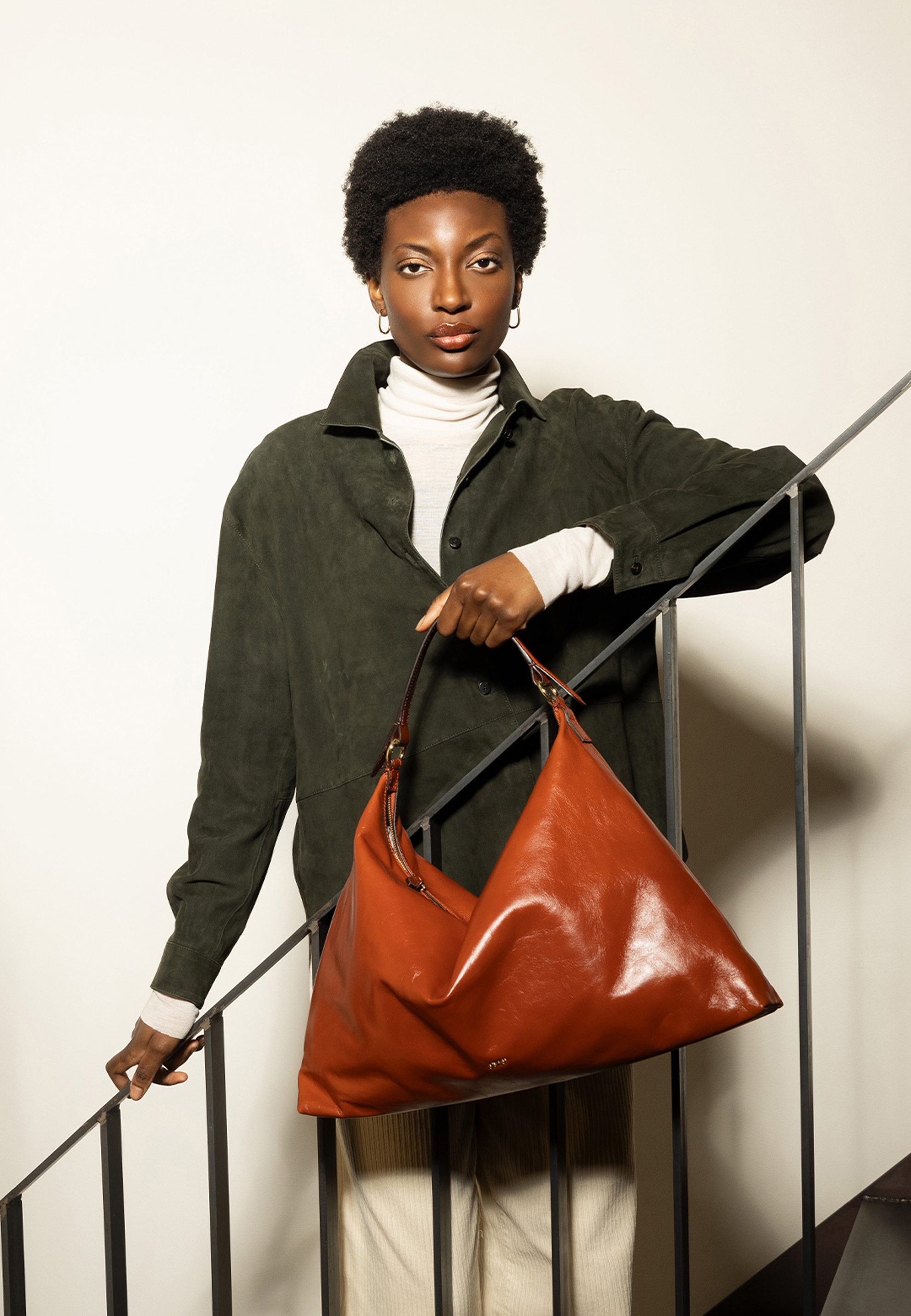 Hobo bag ALL IN ONE BIG Leather RALPH Standard