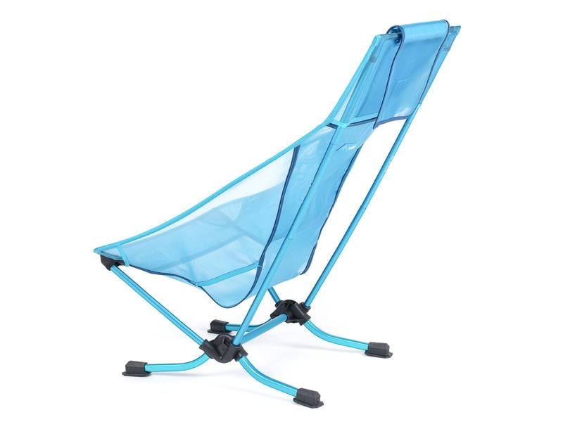 HELINOX Campingstuhl Beach Chair Blue Mesh/Cyan Blue Campingstuhl