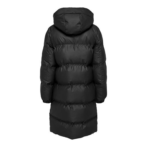 ONLY Lea Rain Puffer Frakke, Black, S