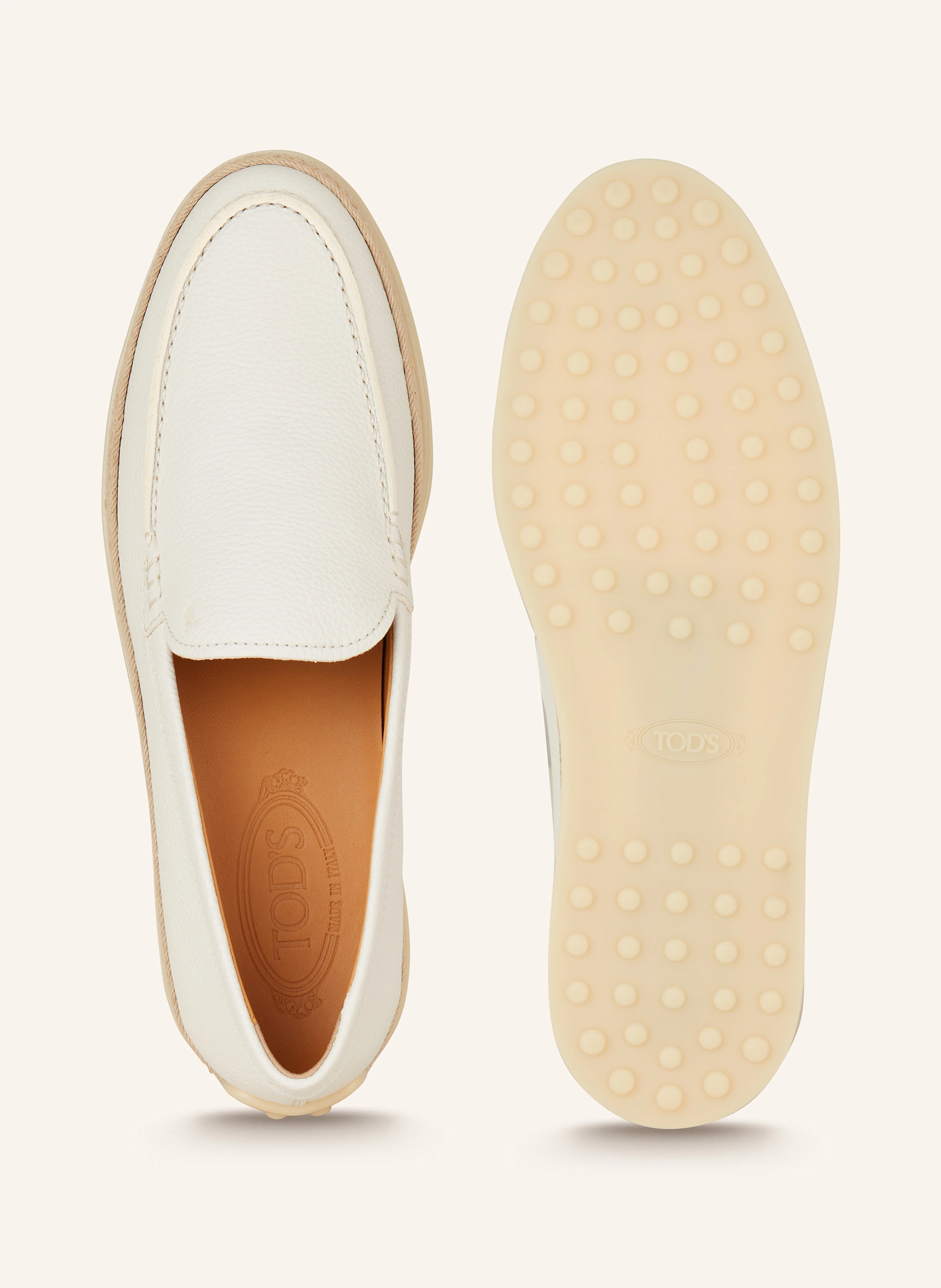 TOD'S Loafer GOMMA RAFIA
