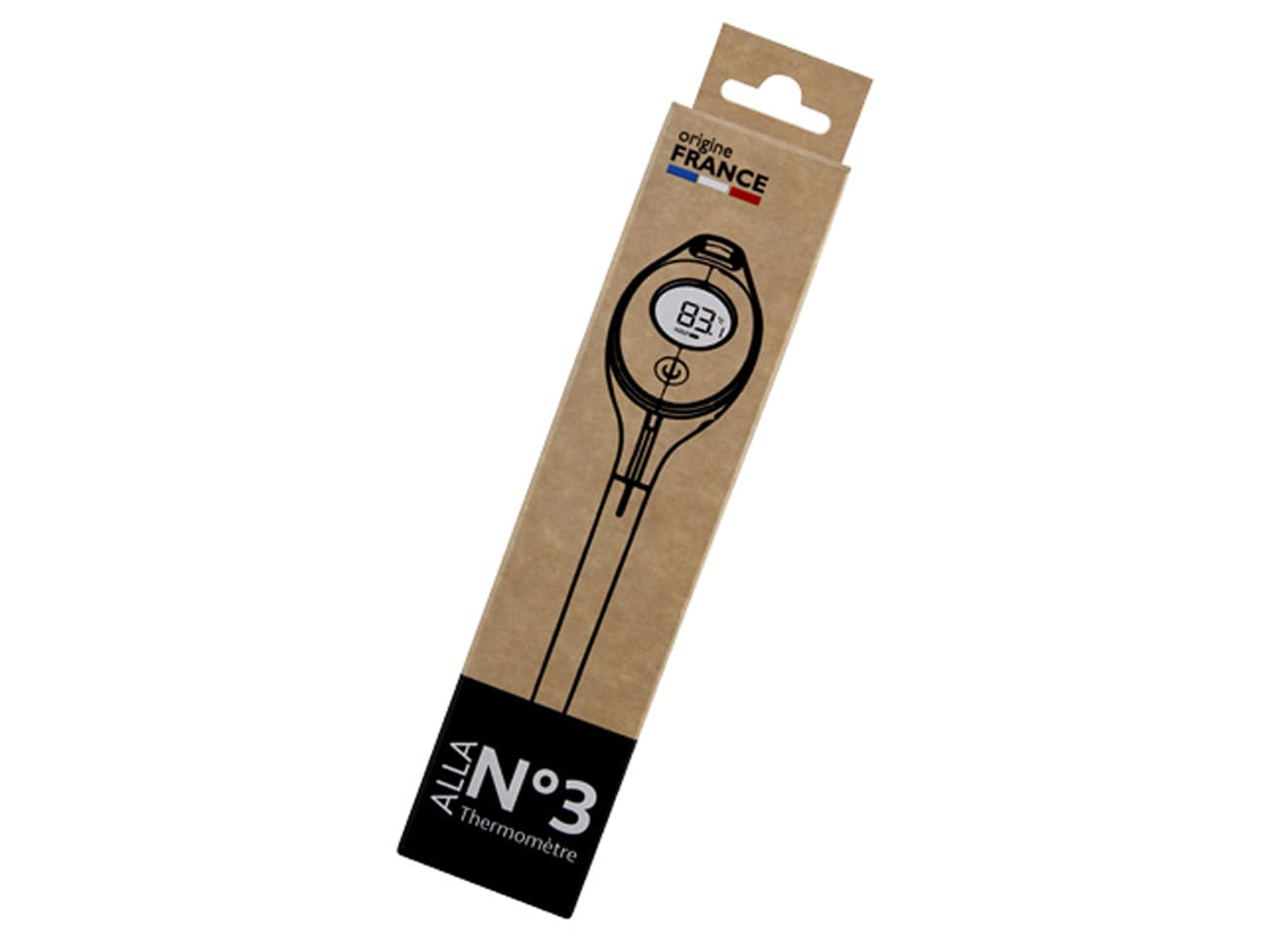 Thermomètre à sonde - -50°C à  300°C - Le N°3 - Alla France