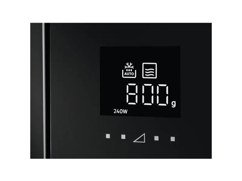 AEG MBE2658SEM - Mikrobølgeovn - til indbygning - 26 liter - 900 W - sort/rustfrit stål
