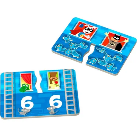 HABA 305912 - Kinderspiel Rhino Hero Junior