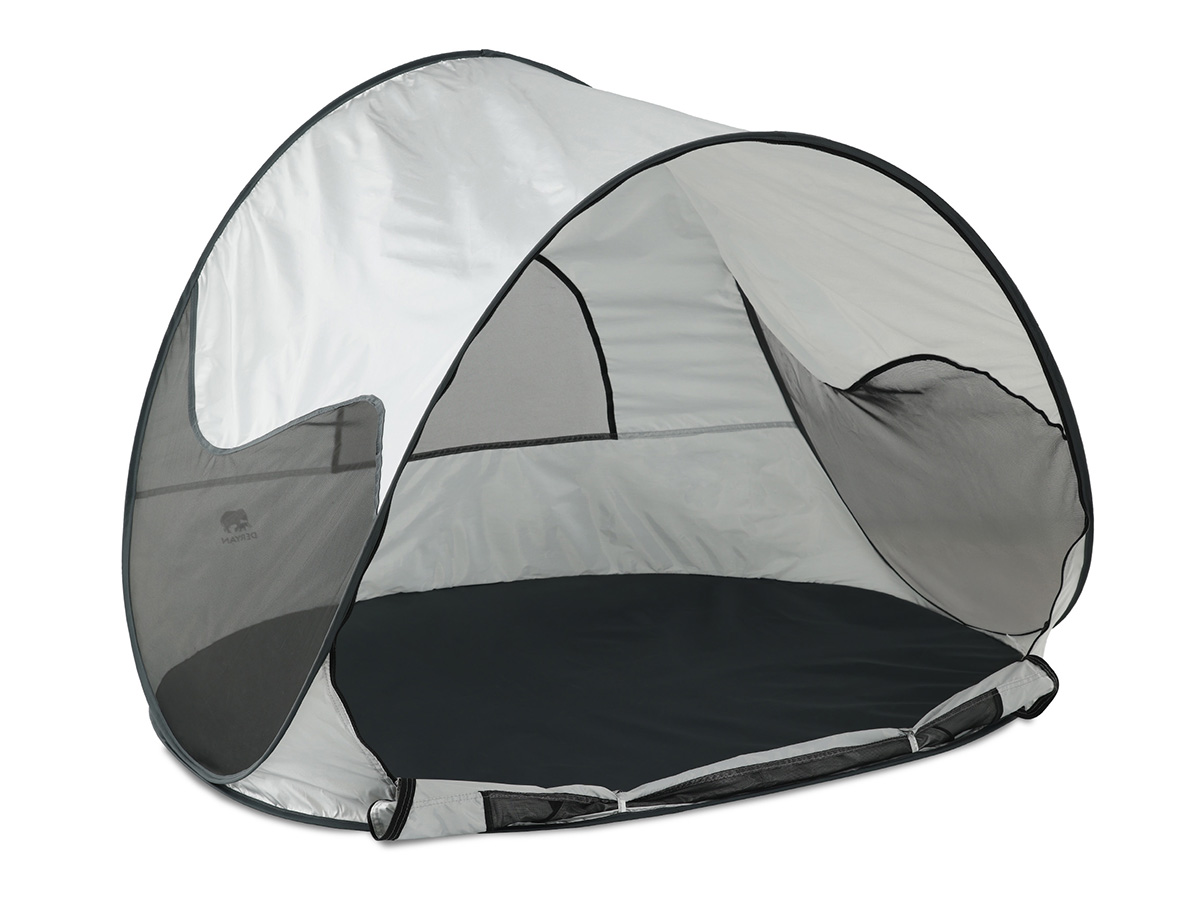 Deryan luxe Pop Up Zilver strandtent