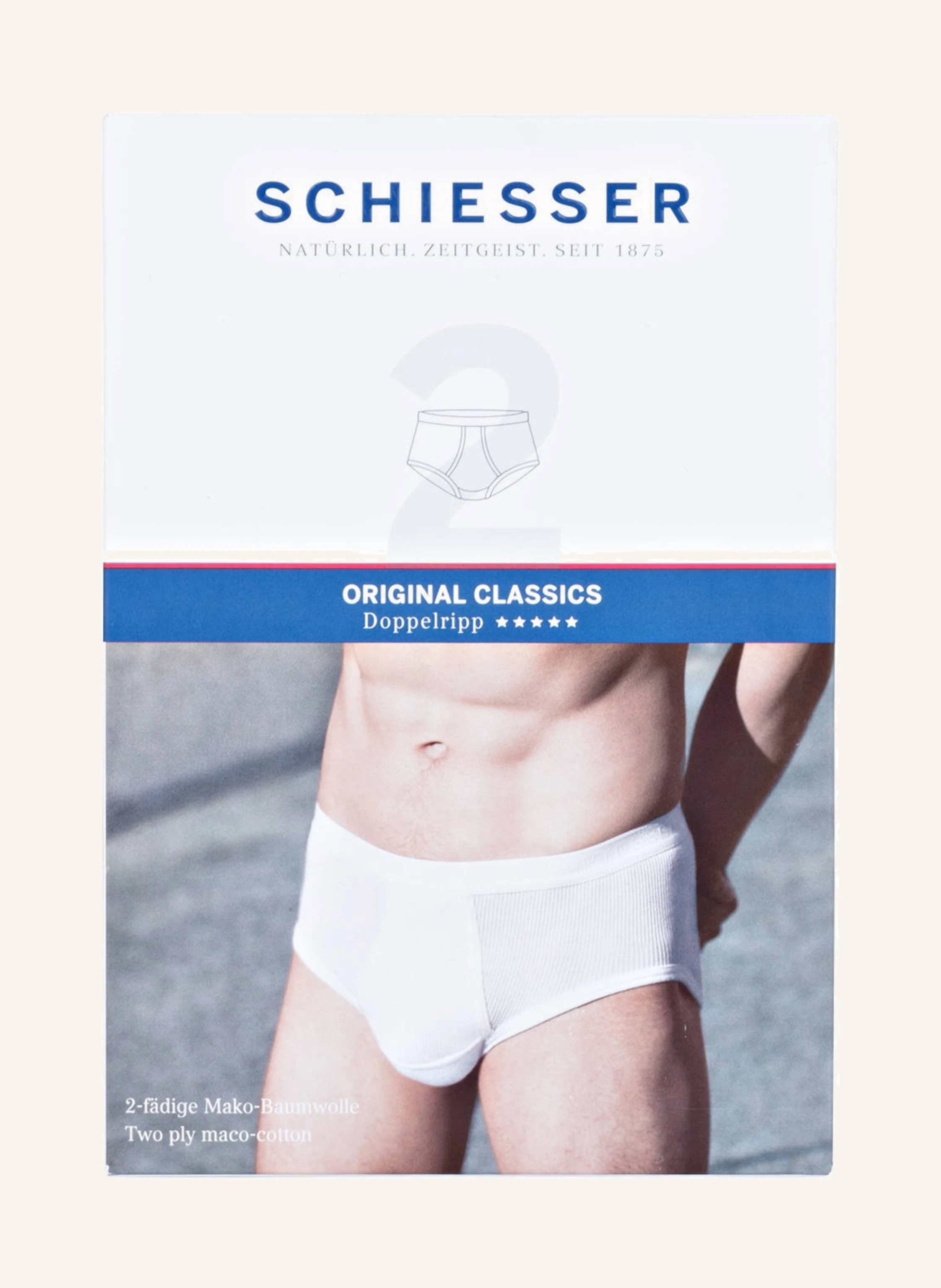 SCHIESSER 2er-Pack Slips ORIGINAL CLASSICS