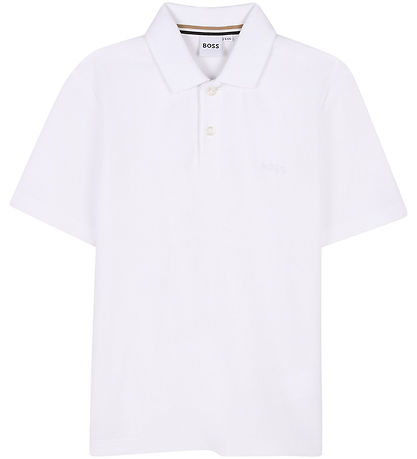 BOSS Polo - Piqué - Weiß