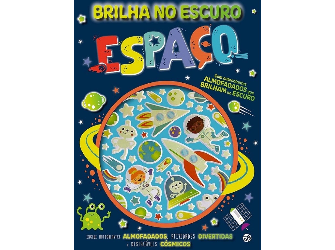 LIVRO BRILHA NO ESCURO: ESPAÇO