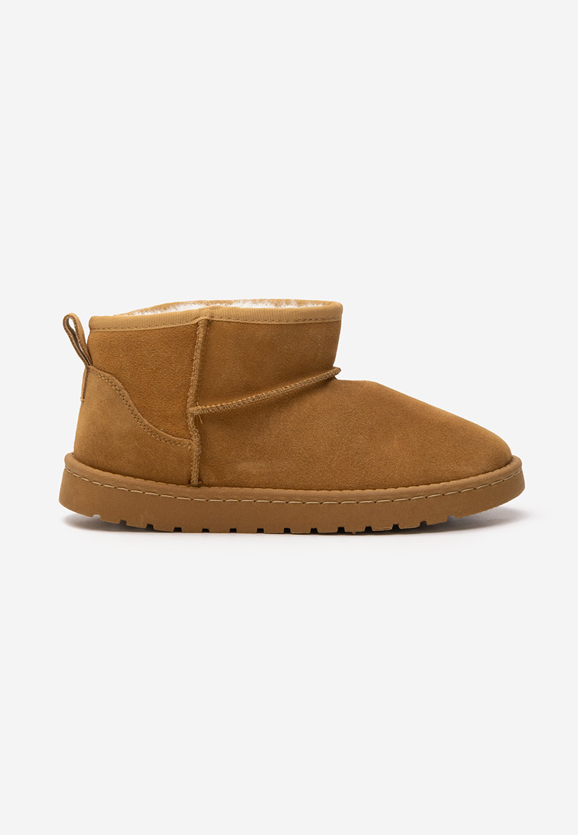 Bottines femme en cuir chameau Annisia